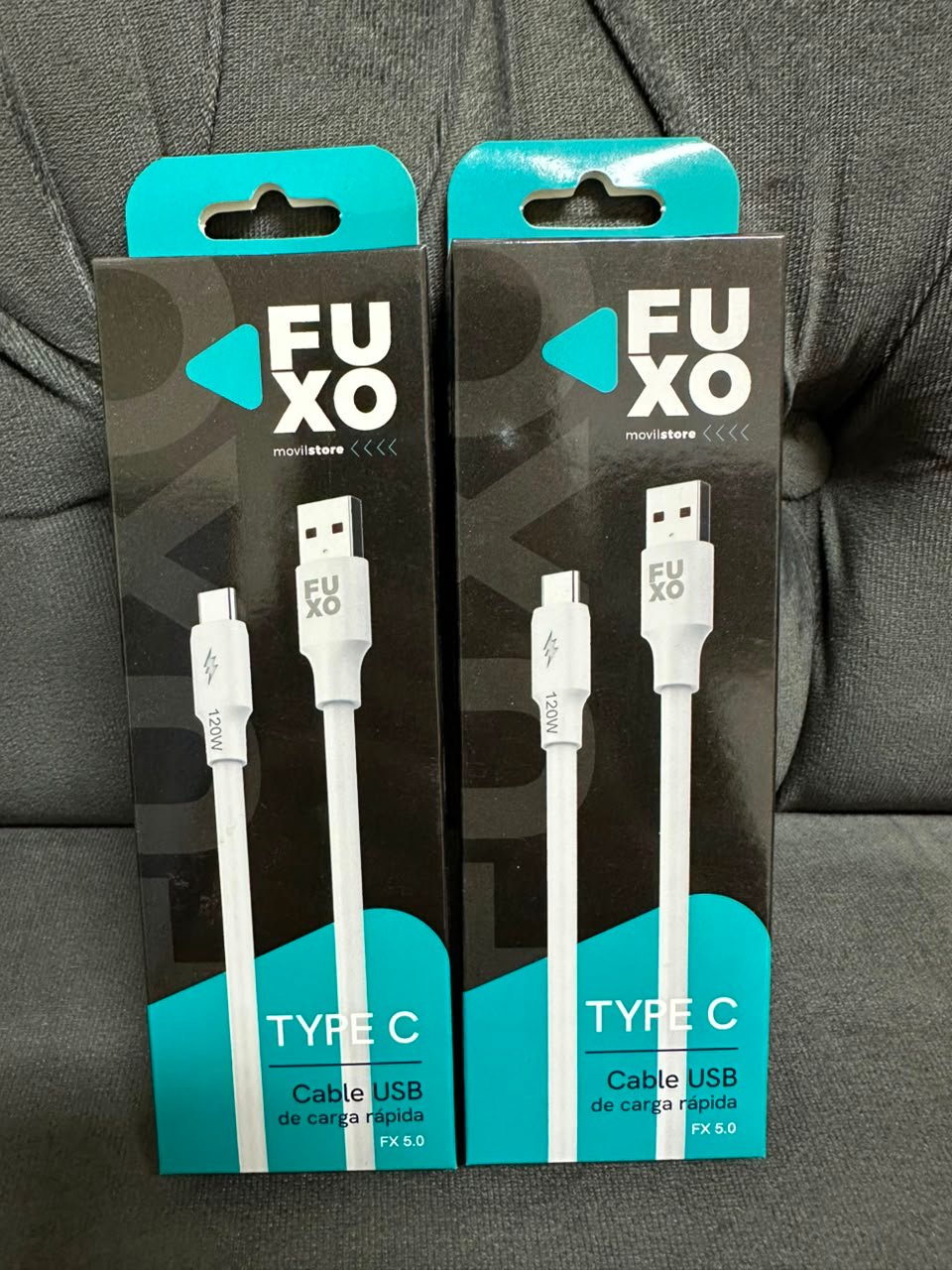 CABLE USB A TIPO C 6A CARGA RAPIDA
