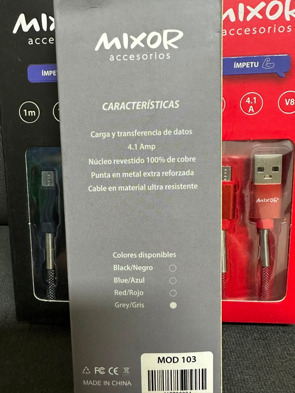 CABLE V8 ( FICHA CHATA) - Imagen 4